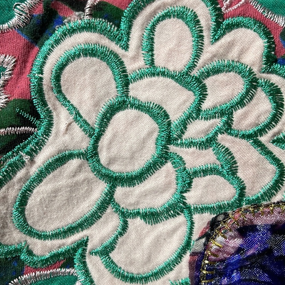 VINTAGE DESIGUAL EMBROIDERED SKIRT - Picture 10 of 14